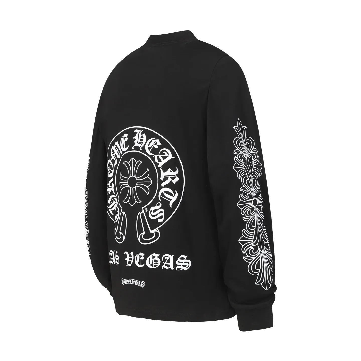 P150 2125 style -Chrome Hearts/Chrome Hearts Hong Kong limited Sanskrit letter printed long-sleeved T-shirt -High weight, high density and high quality. The wool is soft, delicate and skin-friendly. It feels soft and silky. It has excellent warmth and skin-friendly properties.